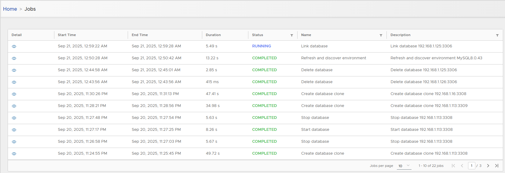 Linking In Progress