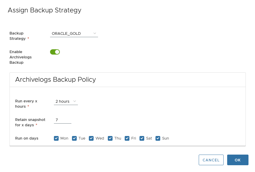 Assign strategy