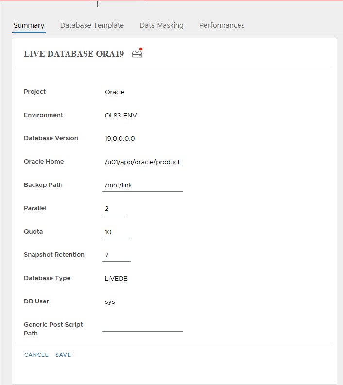 Bulk edit settings