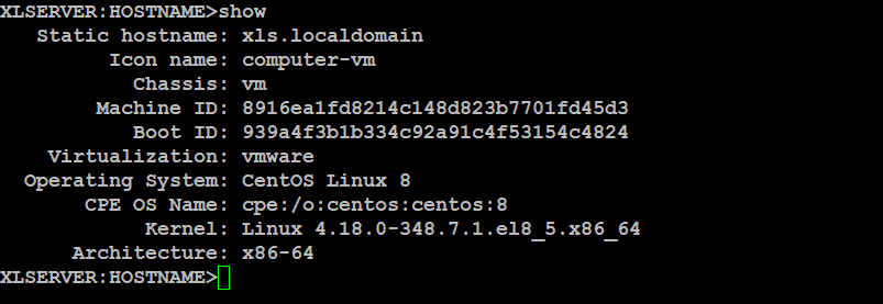 cli-host-show