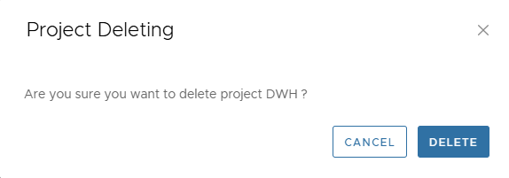 Project Delete