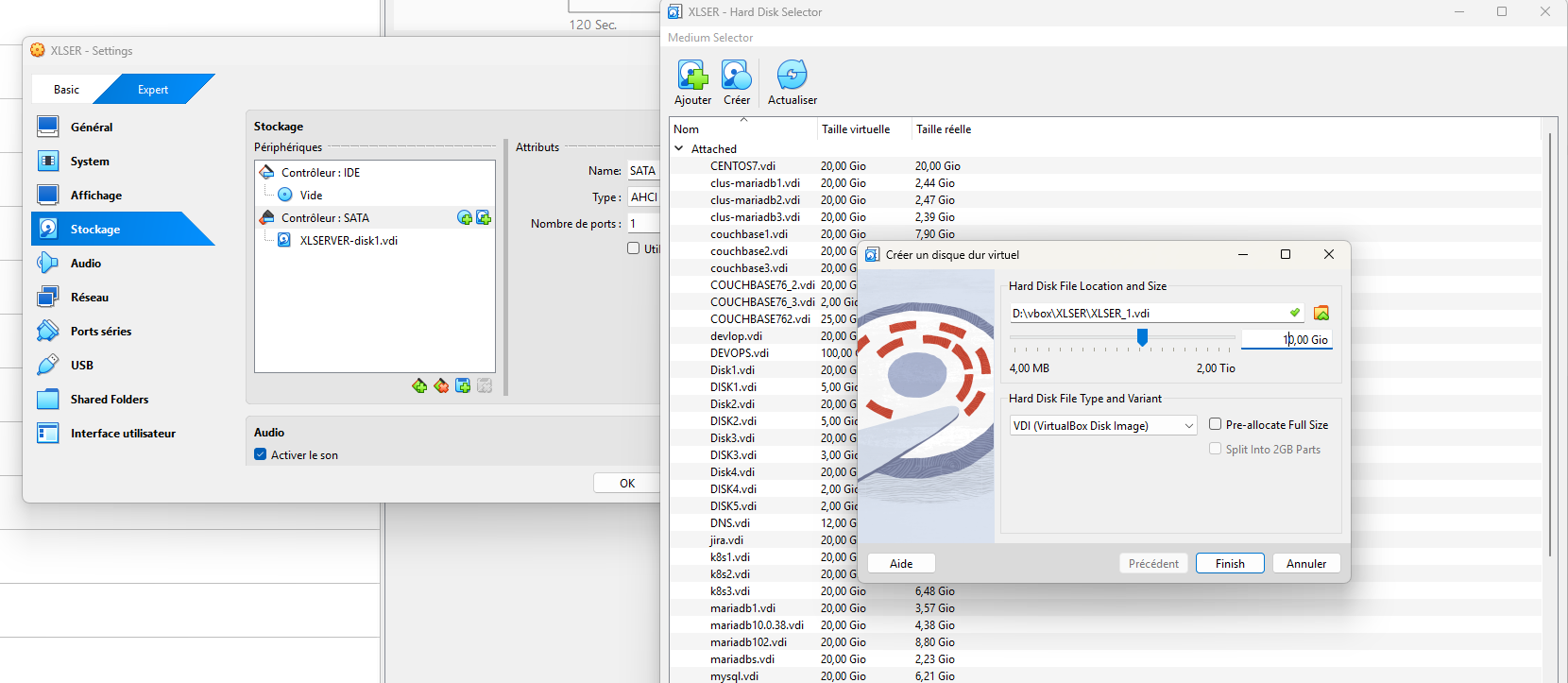 Add Virtual Disks